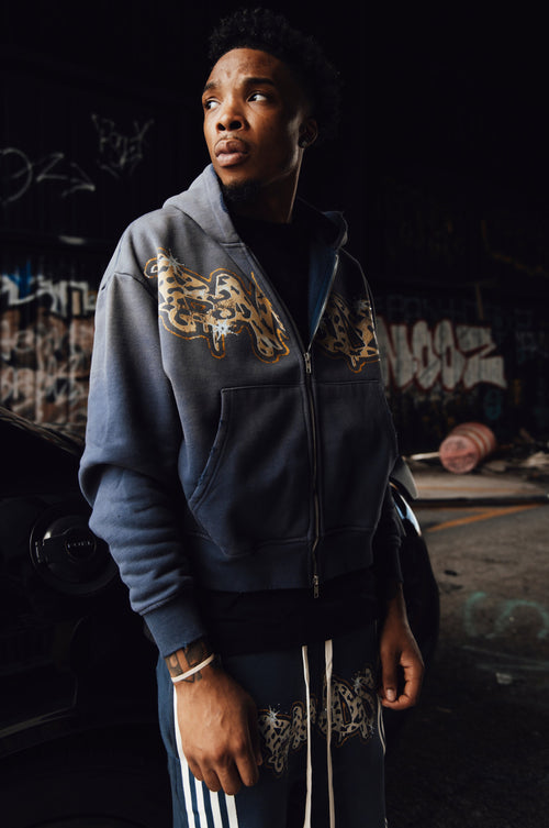 GRAFITTI JACKET (BLUE)