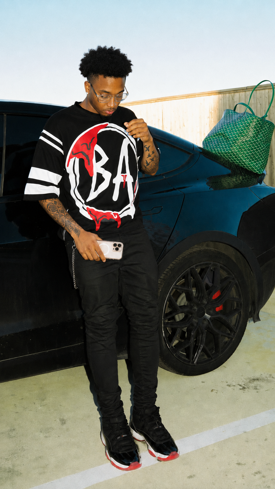 BA DROP SHOULDER TEE