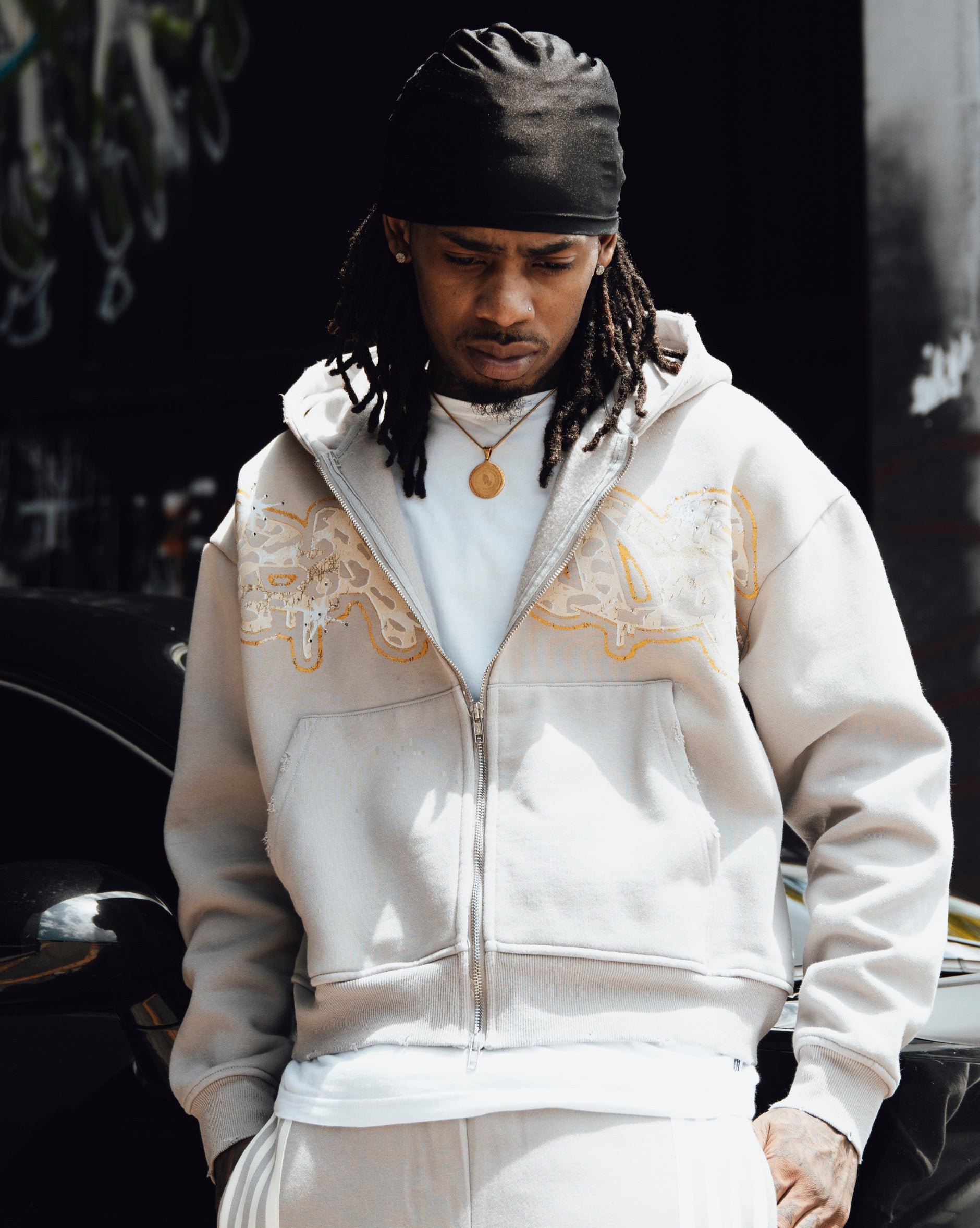 GRAFITTI JACKET (GREY)