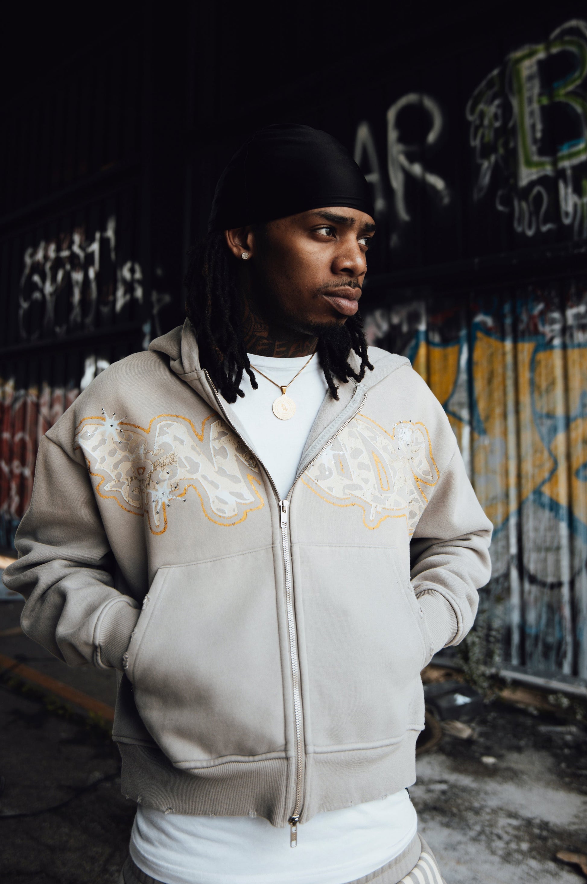 GRAFITTI JACKET (GREY)