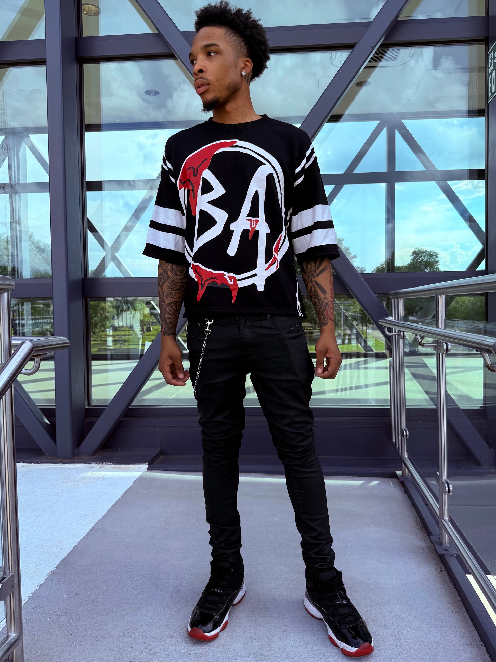 BA DROP SHOULDER TEE