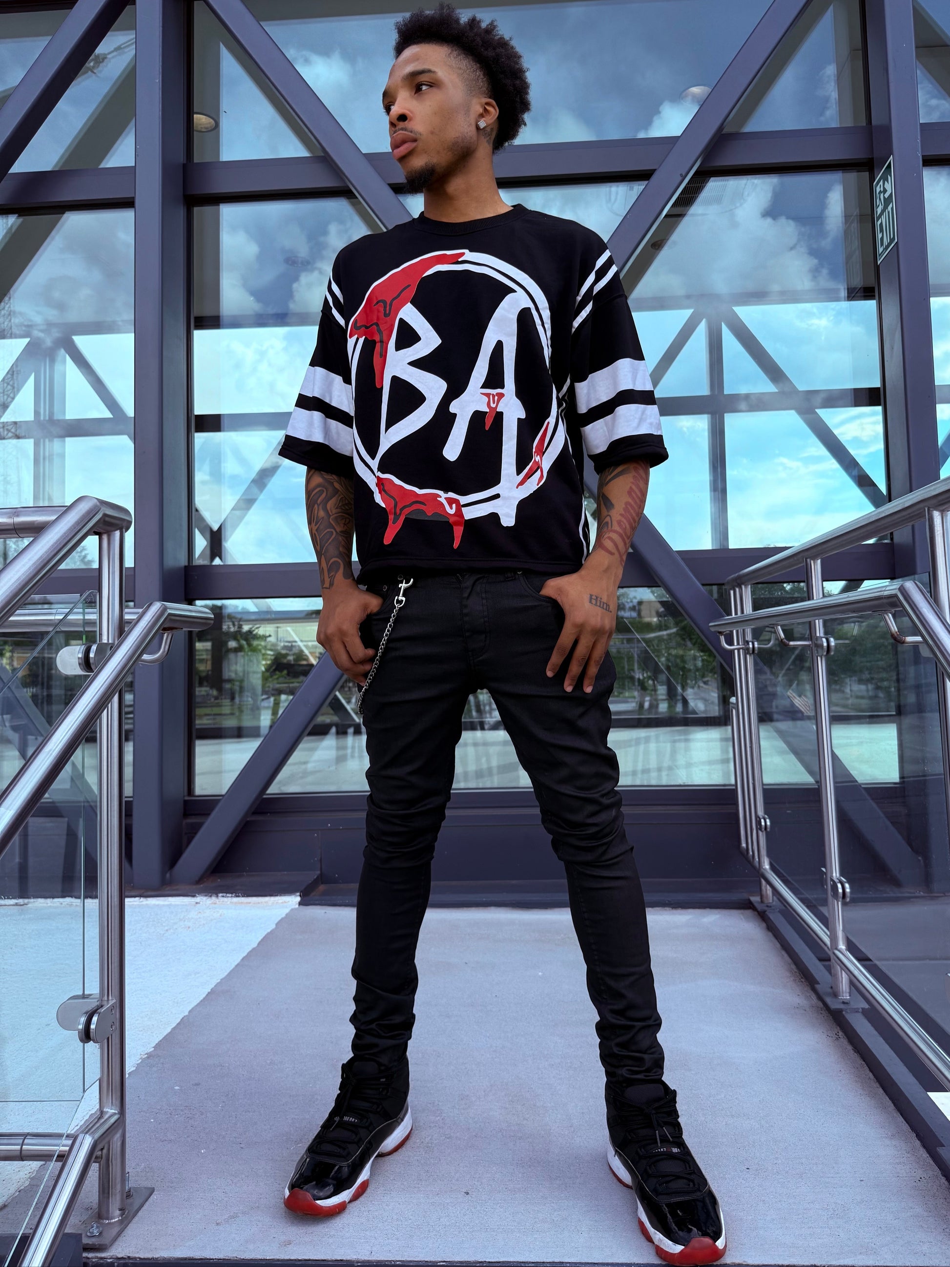 BA DROP SHOULDER TEE